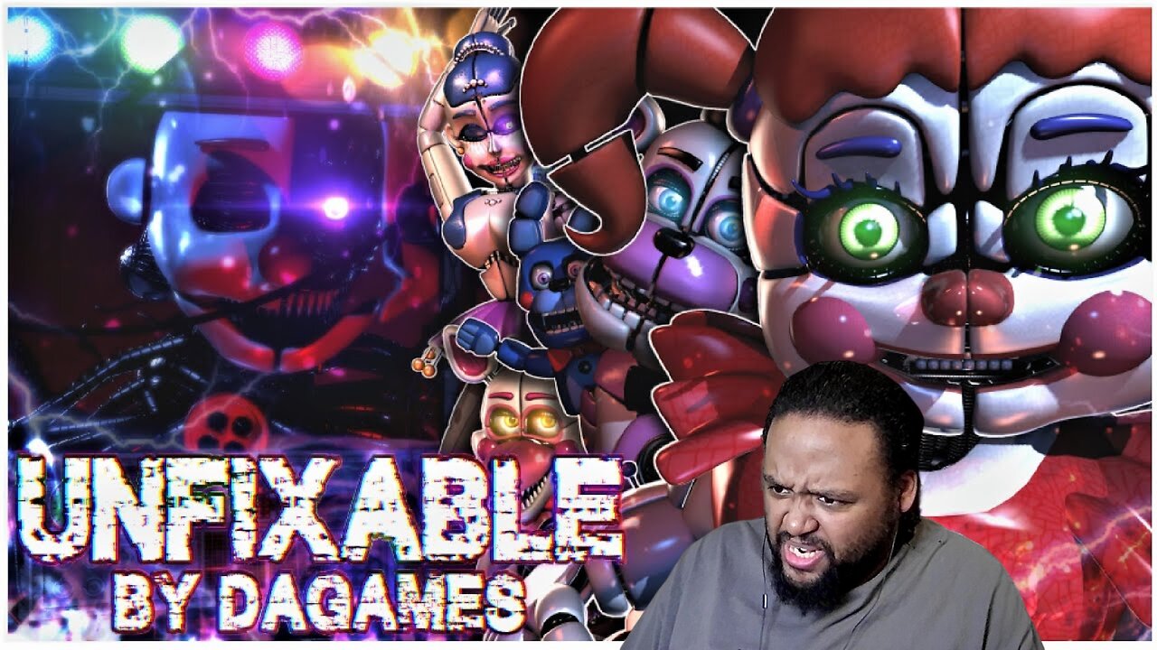 [FNAF/SFM] Unfixable & We Want Out - ‪@dagames Reaction