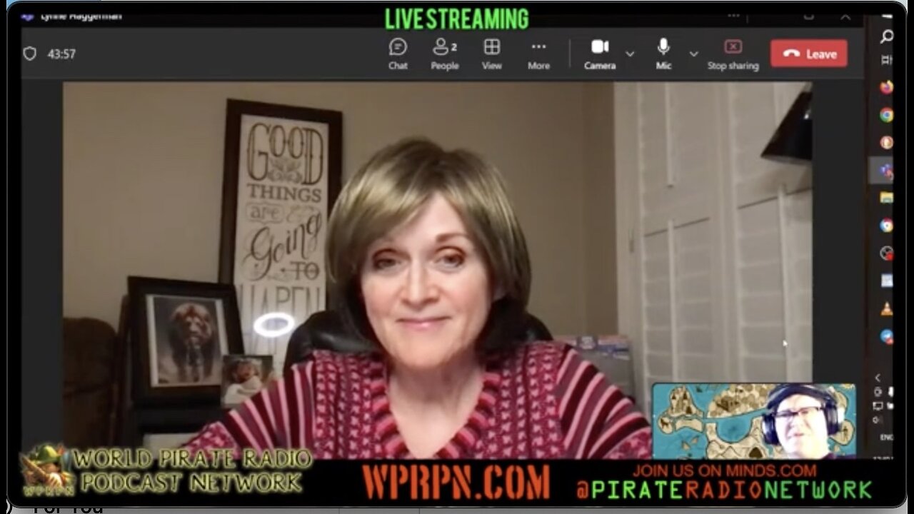 Lynne Shares Her Story on World Pirate Radio Podcast Network Broadcast From Seoul South Korea