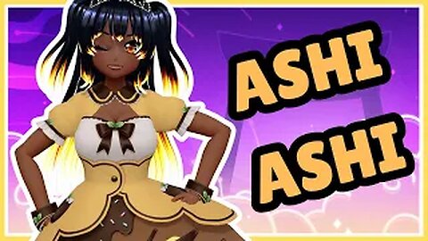 【MMD】Ashi Ashi「 Nafila VTuber 」
