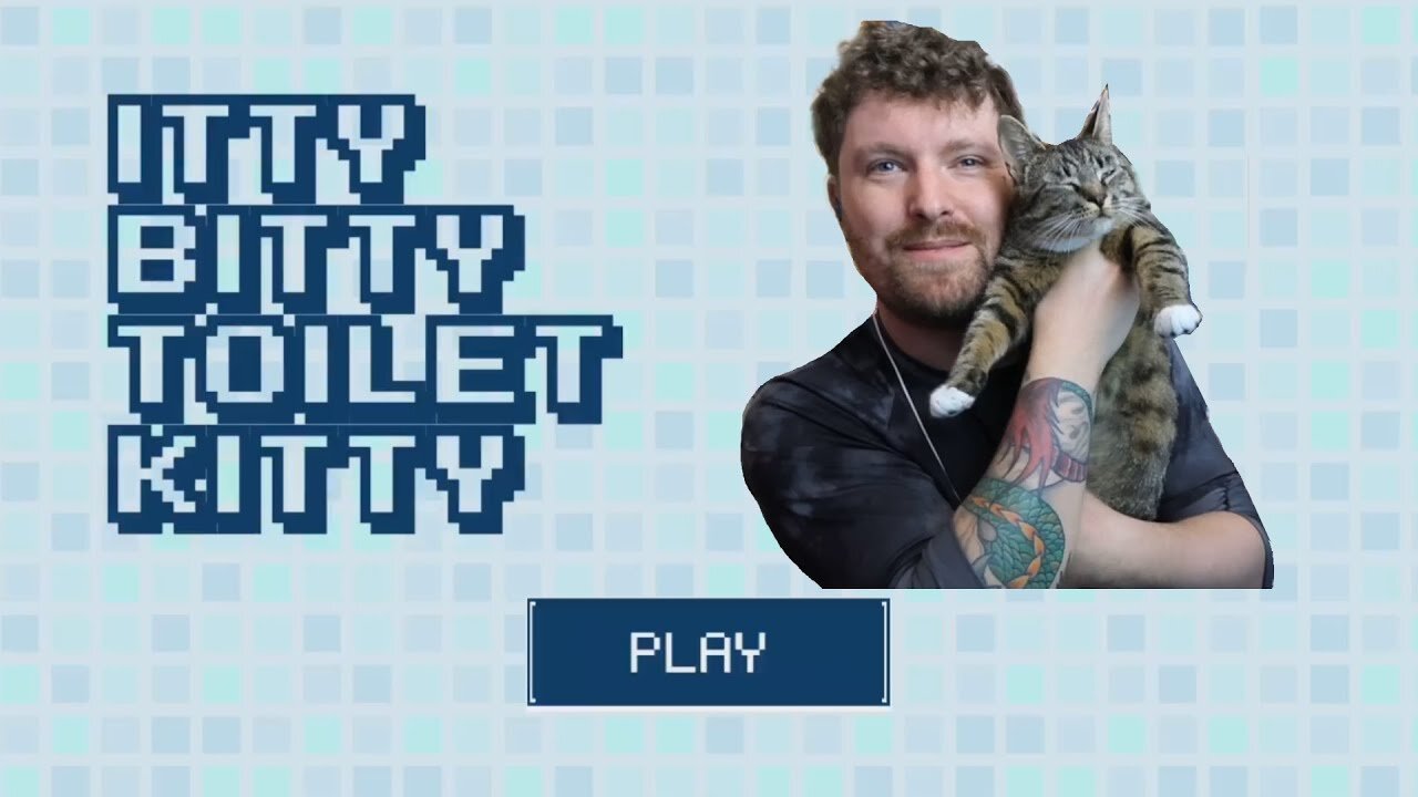 My cat is the Itty Bitty Toilet Kitty