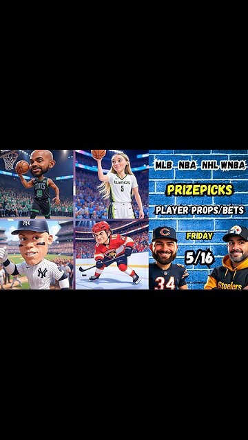 🔥9 SLICK MLB PROPS | 🏀 NBA PROPS | 🏒 NHL PROPS | 🏀 WNBA PROPS FRIDAY 5/16/25
