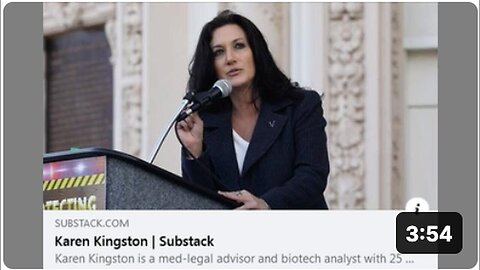 "Med-Legal Advisor & Biotech Analyst with 25 Years of Experience, Karen Kingston"