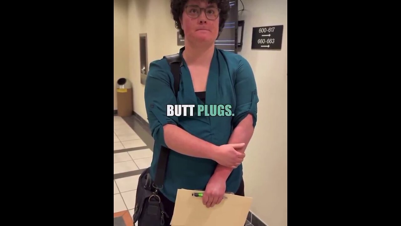 Concerned parent confronts a teacher who insists on teaching CHILDREN on how to use butt plugs.