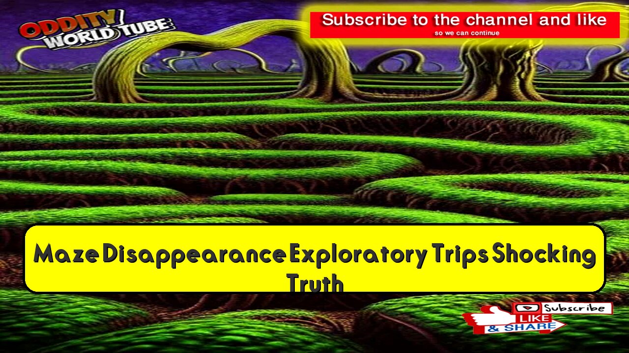 Maze Disappearance: Exploratory Trip's Shocking Truth #Missing #Mystery #Exploration