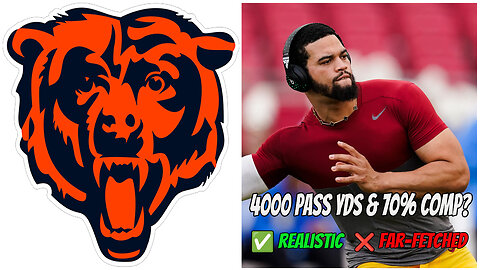 Caleb Williams Aims to Be First 4,000-Yard Passer in Bears History — Realistic or Far-Fetched?