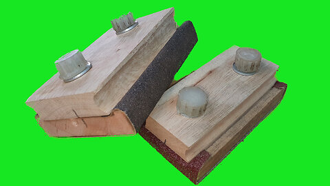 Build your own DIY sandpaper block!