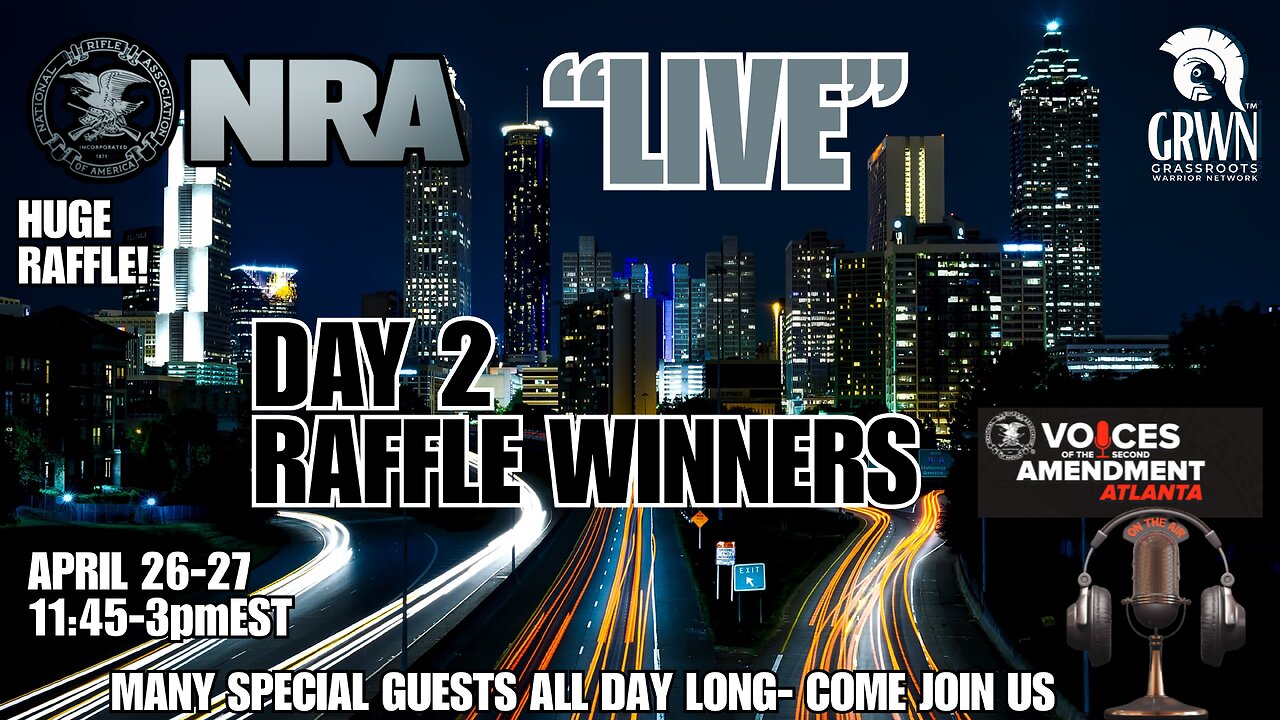 Livestreaming April 27, 2025 @ 11:45 a.m. EDT from Atlanta, Georgia