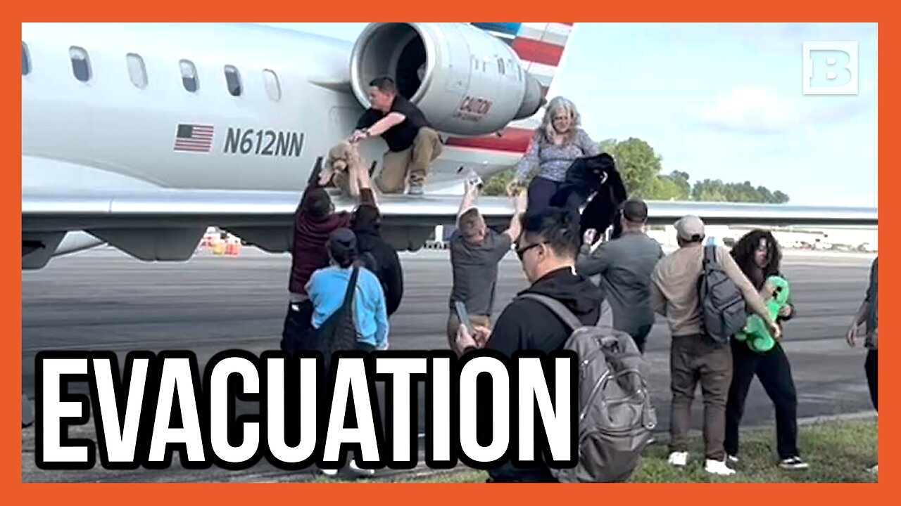 Passengers Climb Out on Wing of Jet After Smoke in Cabin Causes American Airlines Flight Evacuation