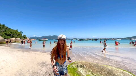 Passeando na praia...