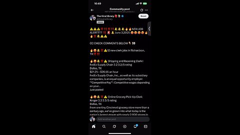 Jobs for 6/3/25 🔥⚠️🔔‼️🥵🥵🥵