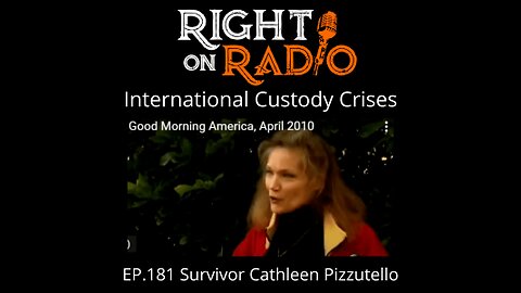 Right On Radio Episode #181 - Survivor Cathleen Pizzutello (July 2021)