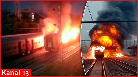Ukrainian partisans strike Russian railways and freeze ammo convoys