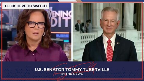 Senator Tuberville Joins the Evening Edit to Discuss Biden's Blunder with Illegal Aliens