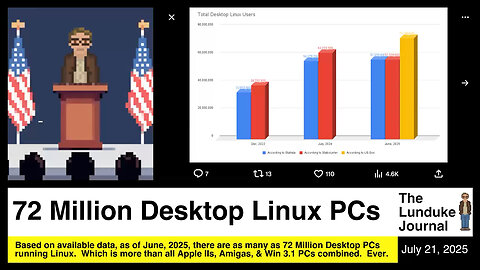 72 Million Desktop Linux PCs