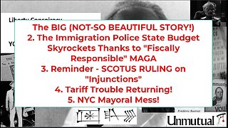 Liberty Conspiracy LIVE 6-30-25 Budget Bludgeon, Glastonbury Free Speech, NYC Marxism?