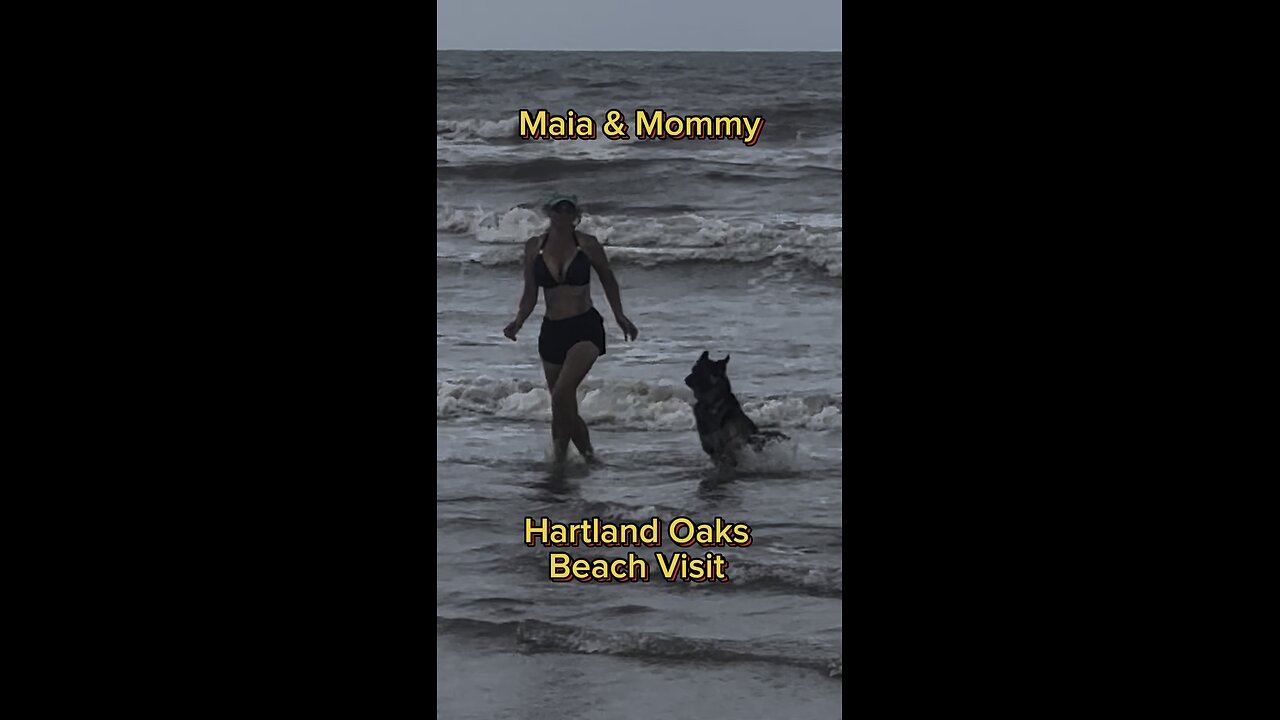 Maia turned 9 this week so we took her to the beach!