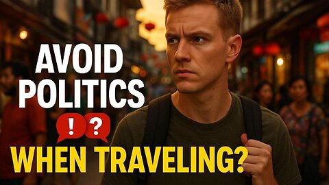 Should You Avoid Politics While Traveling? The Truth They Don’t Tell You