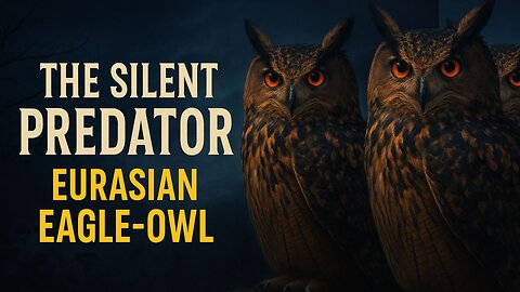 The Silent Predator: Eurasian Eagle-Owl | King of the Night | Nature’s Deadliest Hunter