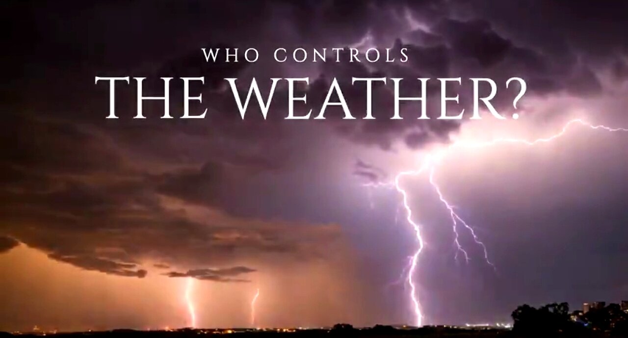 WHO CONTROLS THE WEATHER? - THE SHOCKING TRUTH ABOUT WEATHER MODIFICATION ☠️