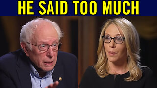 Crazy Bernie Sanders EXPOSED while LYING to CNN