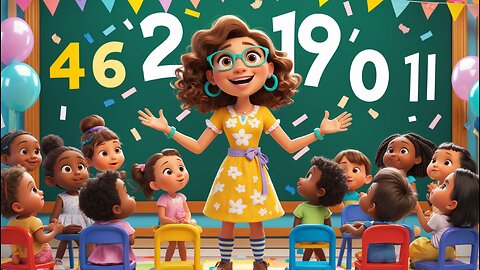 "Learn to Count 1 to 20 | Fun Numbers Song for Kids | Counting with Animals & Objects"