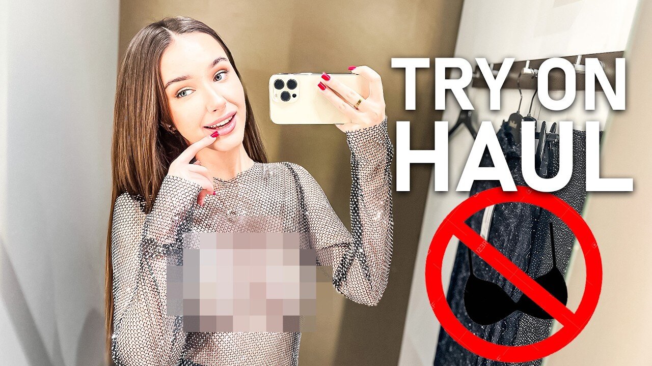 [4K] TRY ON HAUL & GET READY WITH Alisa | Sheer And Elegance Try On At Mall