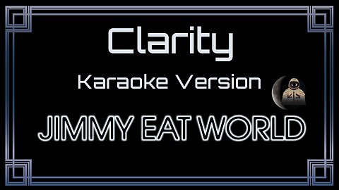 Jimmy Eat World - Clarity (CC) [UVR]