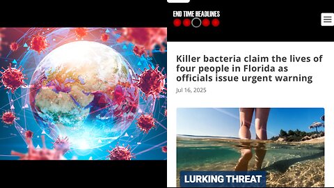 Prophecy Watch: Killer Bacteria claim the lives of four people in FL