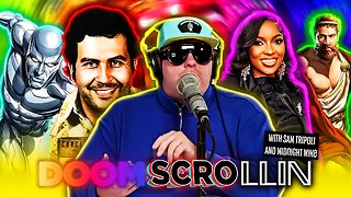 Doom Scrollin: Tim Dillon, The Silver Surfer, Pablo Escobar, Jasmine Crockett & Prometheus (8/19/25)