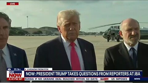 Trump: I'm In No Rush To Talk To Iran