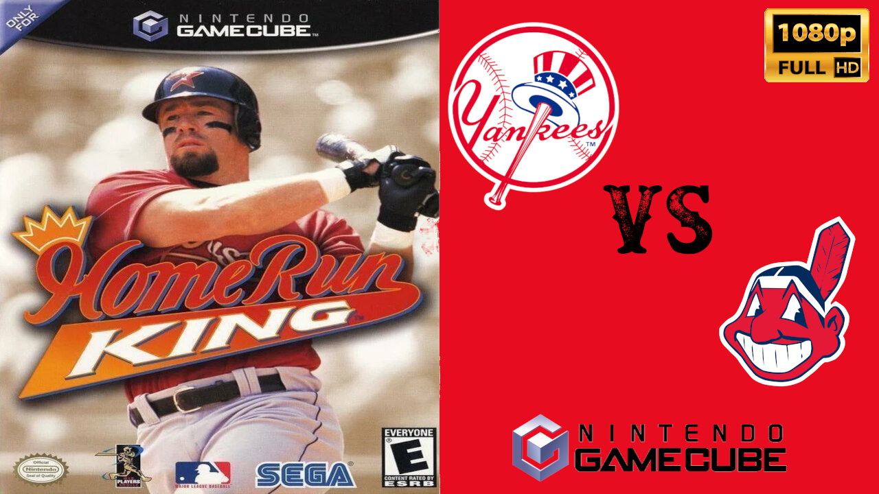 Home Run King - Nintendo GameCube - New York Yankees vs. Cleveland Indians