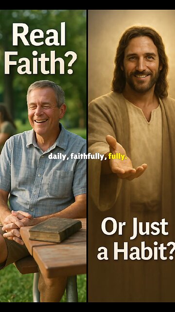 Is your faith real or not