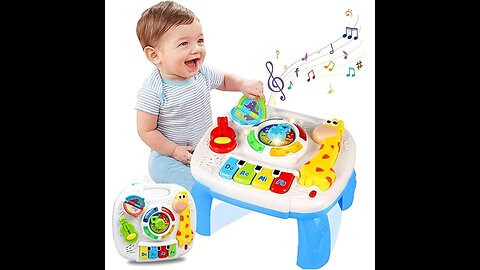 Activity Table Center Toys for Toddlers Infants Kids 1 2 3 Year Olds
