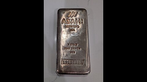 1 KILO ASAHI SILVER BAR