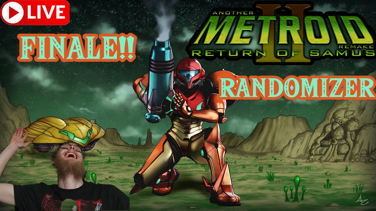 🔴 AM2R (Another Metroid 2 Remake) Randomizer! FINALE! 1440p!