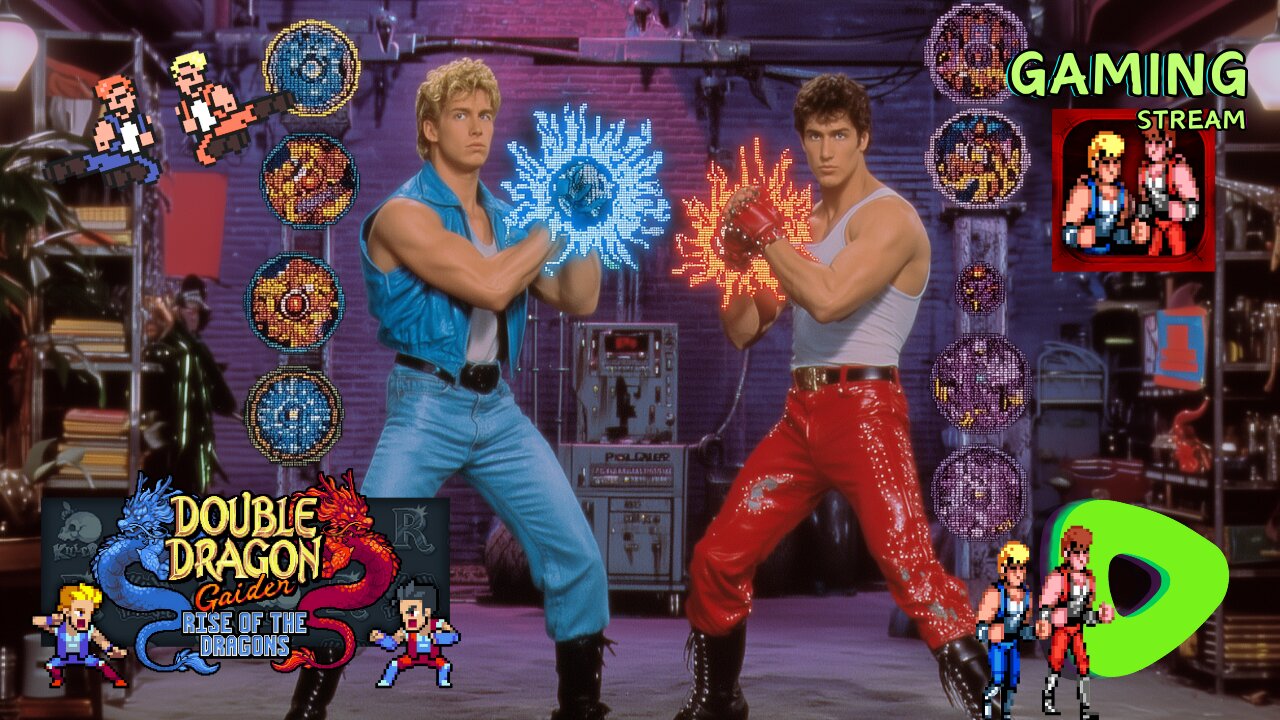 Double Dragon Gaiden: Rise of the Dragons - with FPMejia - Rumble Gaming 4pm pst / 7pm est