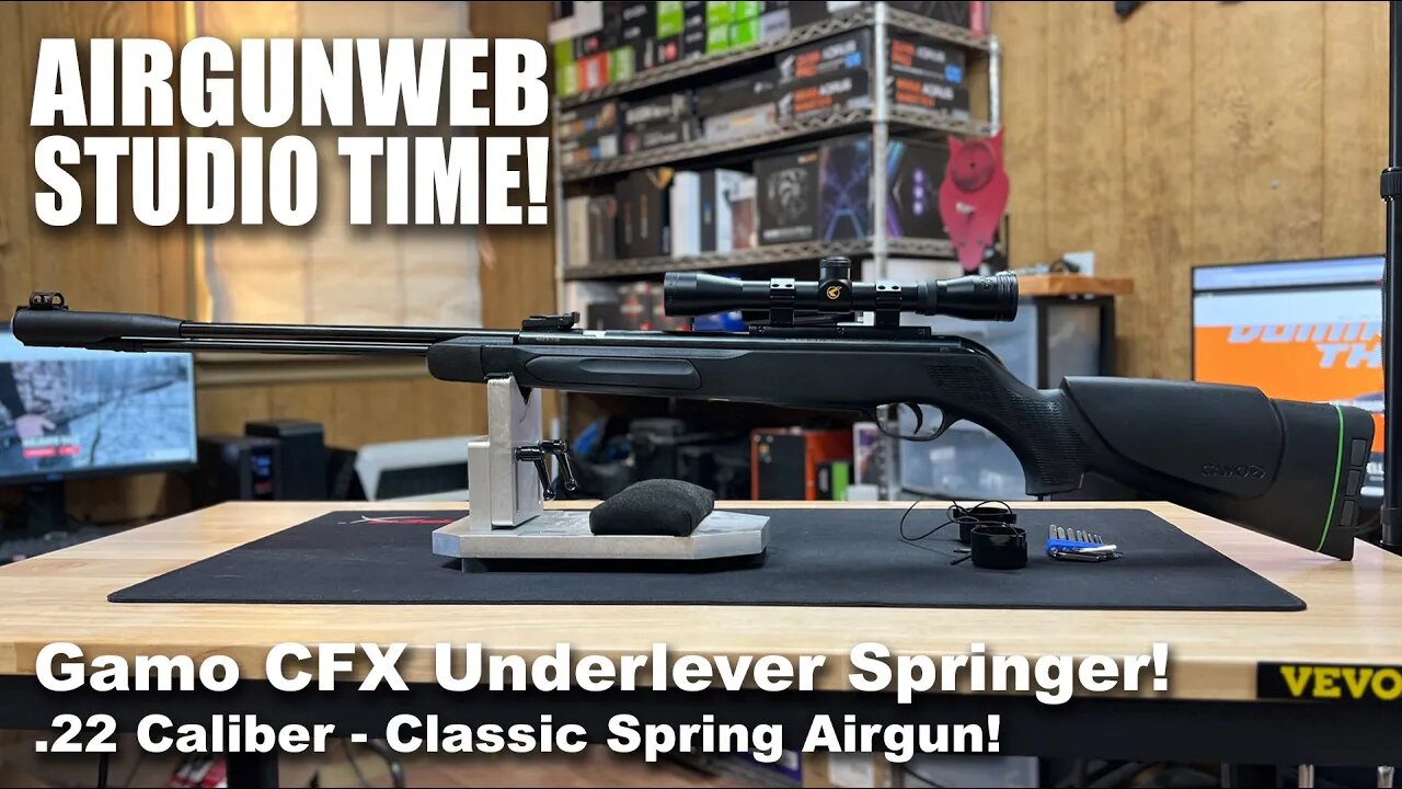 Gamo CFX Fixed Barrel Underlever Old-School Springer - Unboxing and Scope Mounting