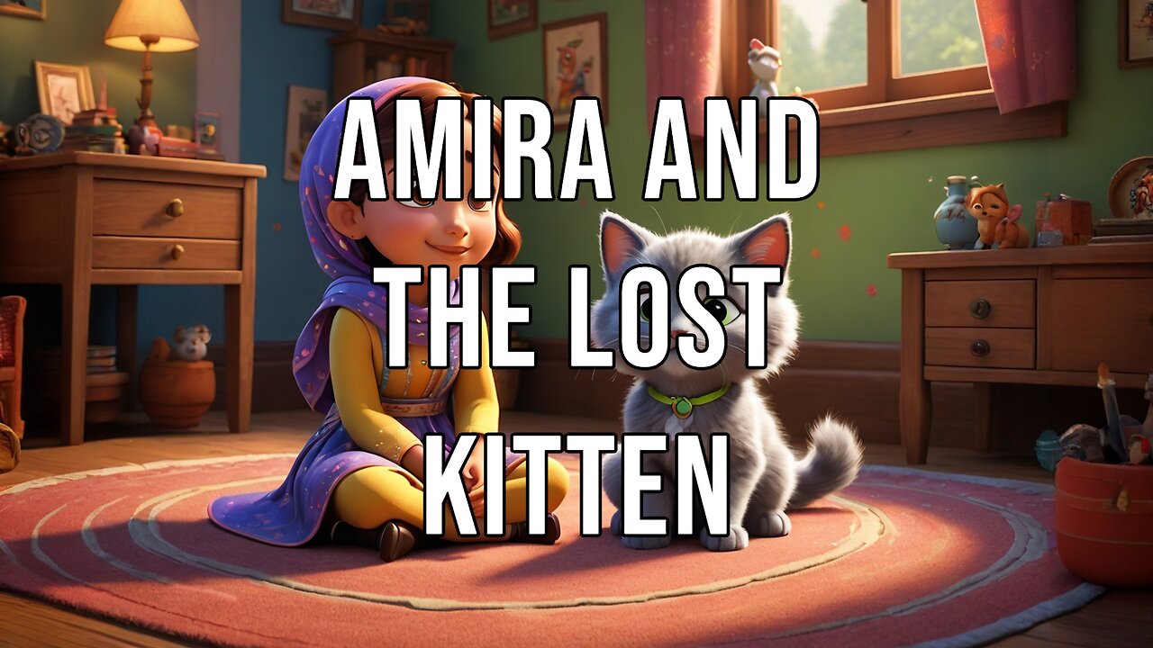 Amira and the Lost Kitten | #kindness #friendship #magical #village #cat