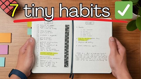 7 Habits That (Quietly) Transformed My Life Forever