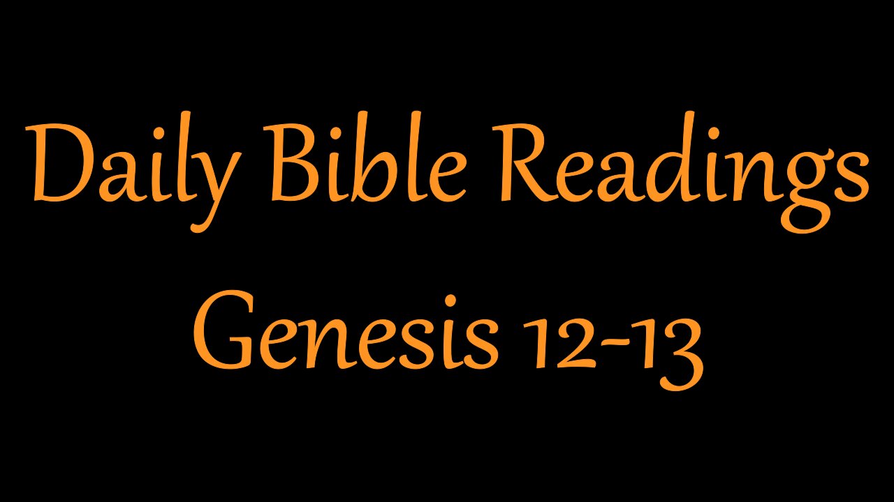 Genesis 12-13