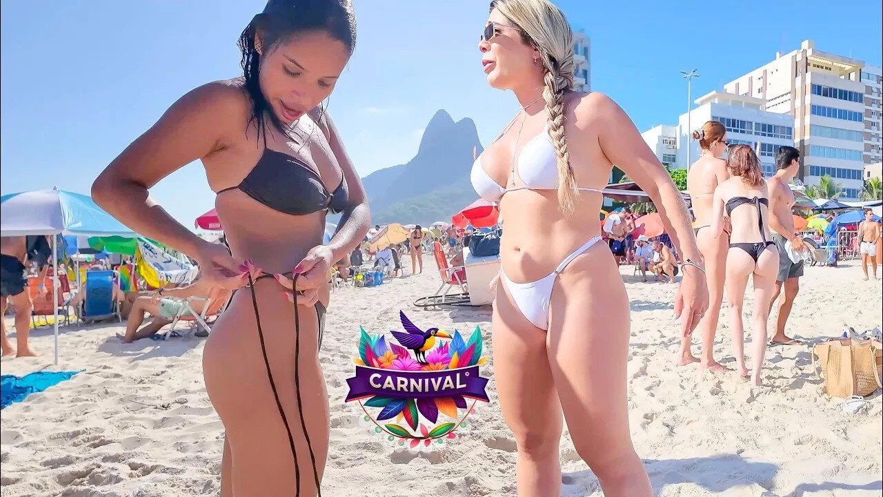 Leblon Beach Carnival Walk 2026 | Rio de Janeiro Brazil