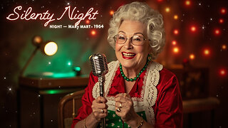 Highlights ~ Silent Night Christmas Carol with Lyrics | Mrs. Claus Lip Sync | Mary Martin 1964
