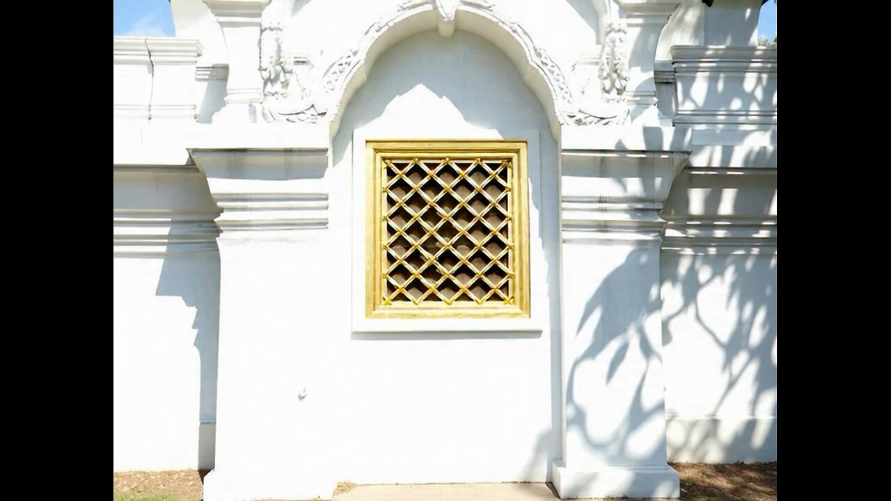 Ventana mágica dorada