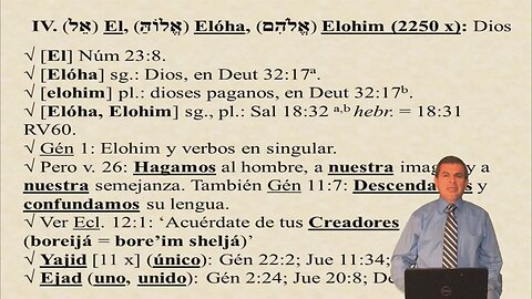 Elohim / Voces bíblicas originales