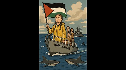 SHIP OF FOOLS. GRETA THUNBERG IS PLAYING A DANGEROUS GAME WITH ISRAEL