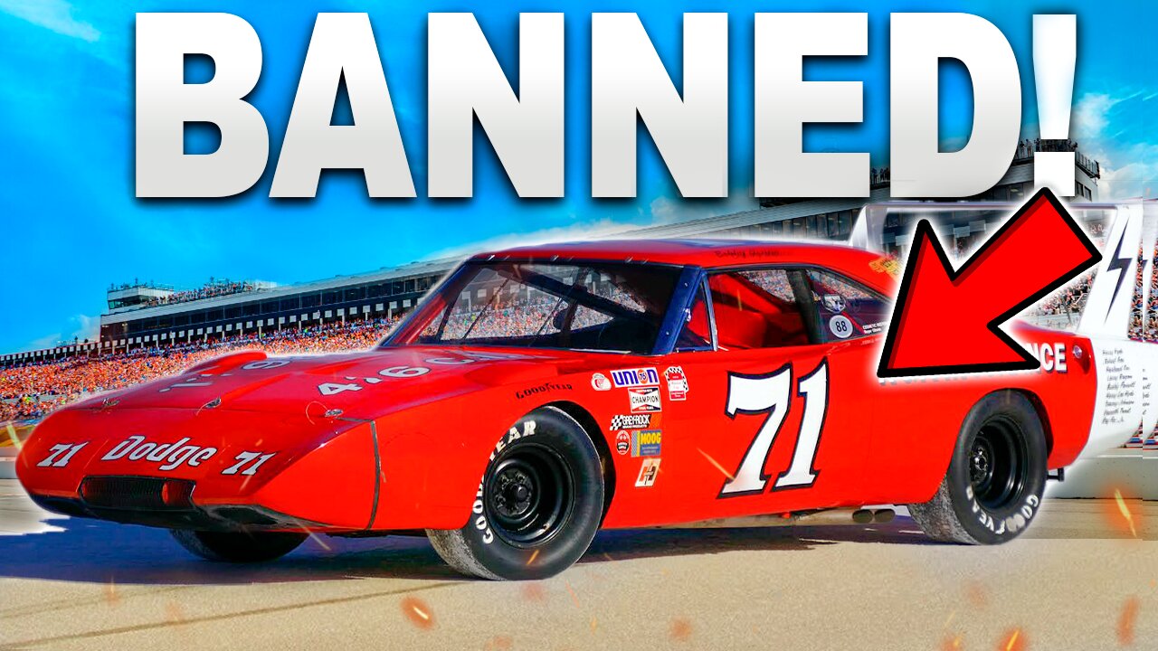 Banned! This car was too fast for NASCAR