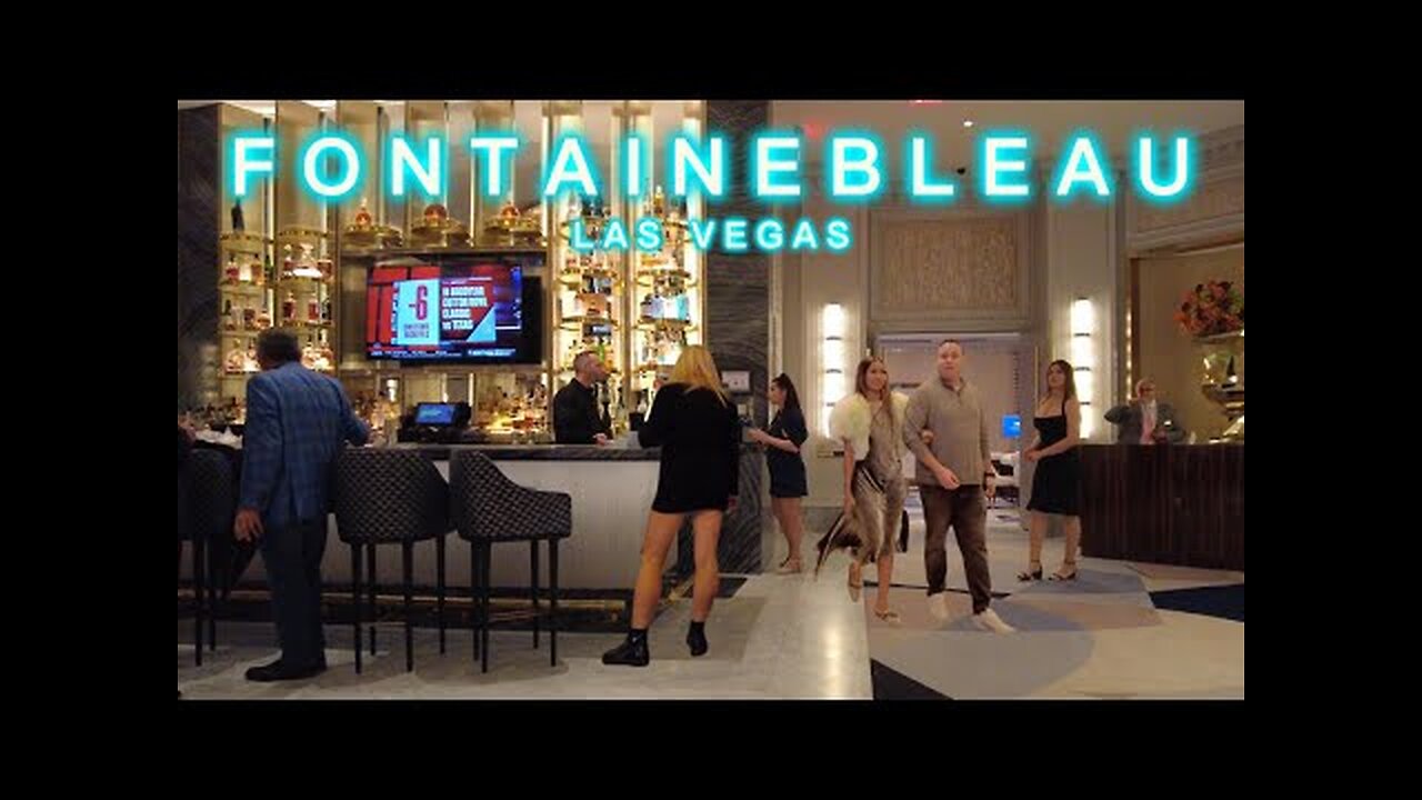 FONTAINEBLEAU Las Vegas Walking Tour