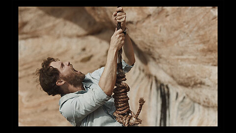 "A Lost Man Stumbles Upon a Mysterious Woman in the Desert — Then Becomes Her Breeding Prisoner!"