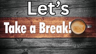 Lets Chat - Take Break - I'm Taking A Week OFF (after 5 years)