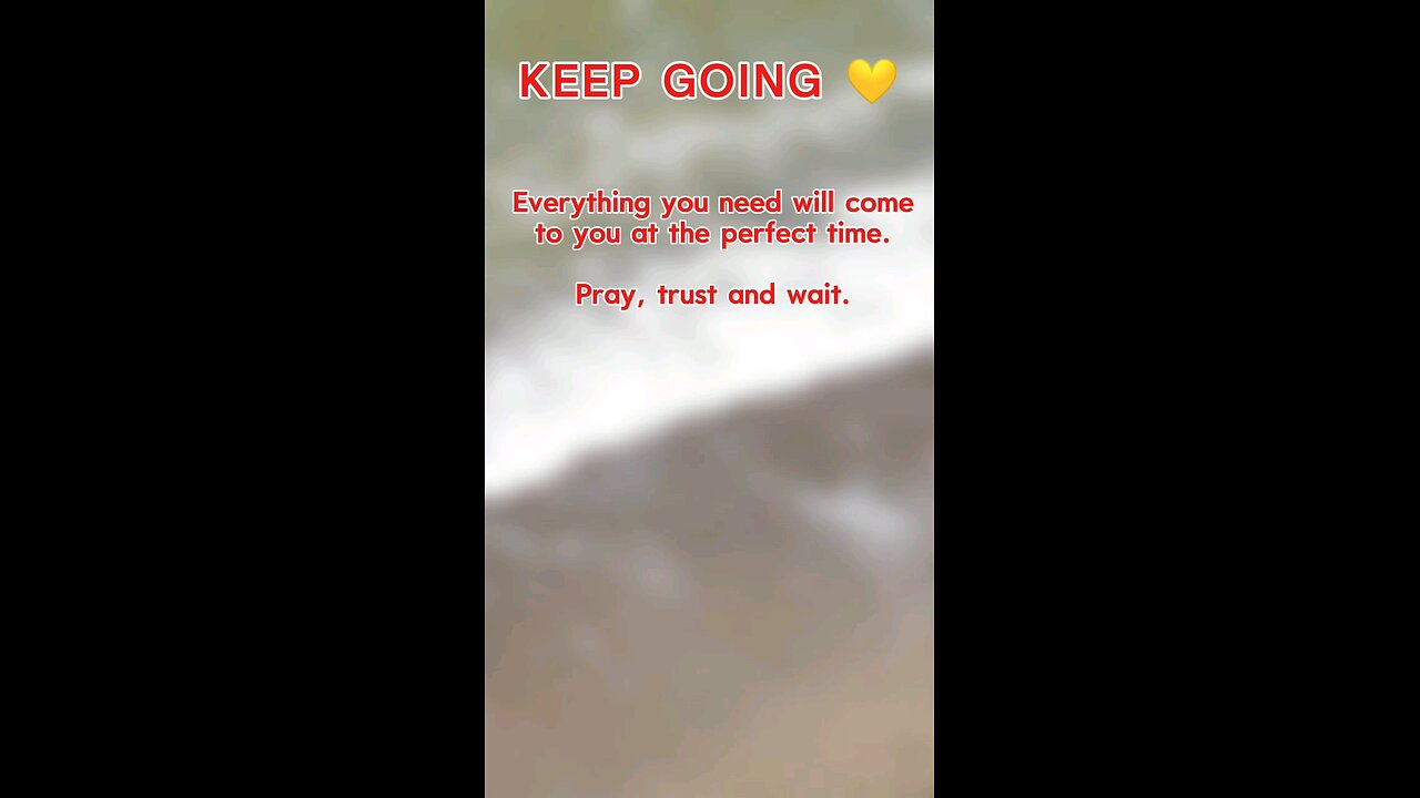 "Keep going💛